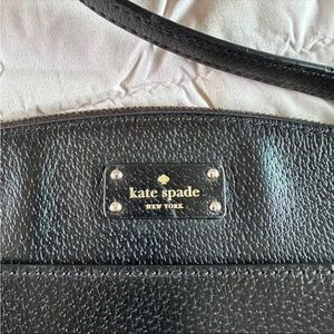 Kate Spade Textured Black Shoulder Bag